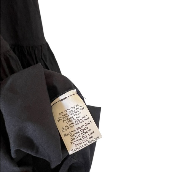 Cinq A Sept Caitlin Puff-Sleeve Mini Dress Navy - Picture 8 of 10